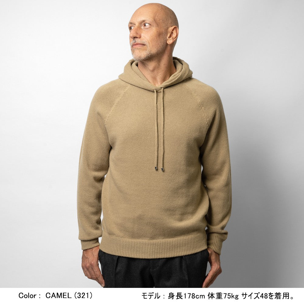 バフィー BAFY 3397STSI ニットフーディ 5G ミドルゲージニット パーカー メンズ ニット トップス ウール メンズニット カジュアル ニット フーディ フード フード付 ブランド イタリア シンプル ブラック ネイビー オフホワイト グレー ベージュ