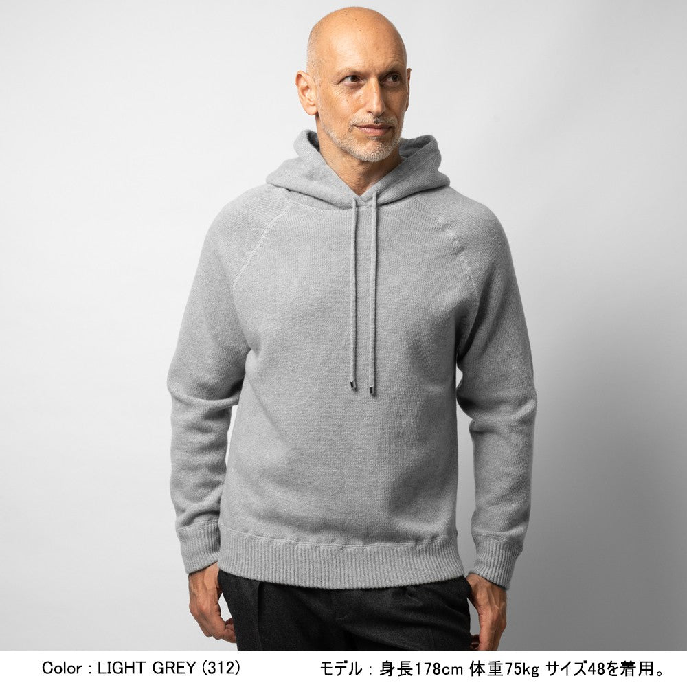 バフィー BAFY 3397STSI ニットフーディ 5G ミドルゲージニット パーカー メンズ ニット トップス ウール メンズニット カジュアル ニット フーディ フード フード付 ブランド イタリア シンプル ブラック ネイビー オフホワイト グレー ベージュ