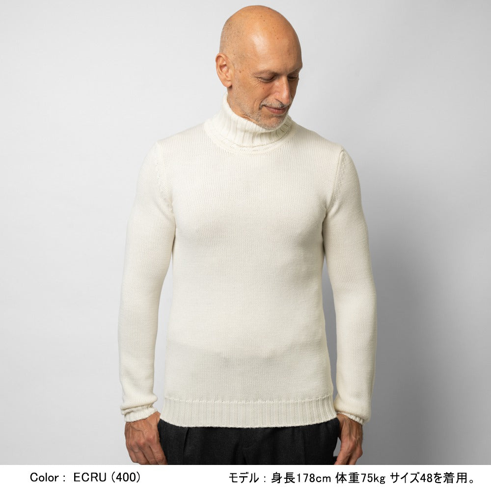 バフィー BAFY 4502 タートルネック ニット 5G ミドルゲージ タートルネックニット タートルネック メンズ イタリア 長袖 タートル ウール100% セーター ブランド ブラック オフホワイト グレー ネイビー メンズタートルネックセーター 秋 冬
