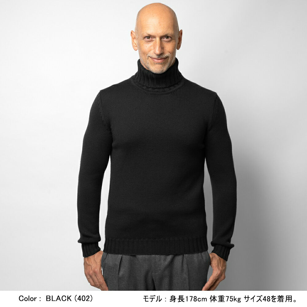 バフィー BAFY 4502 タートルネック ニット 5G ミドルゲージ タートルネックニット タートルネック メンズ イタリア 長袖 タートル ウール100% セーター ブランド ブラック オフホワイト グレー ネイビー メンズタートルネックセーター 秋 冬