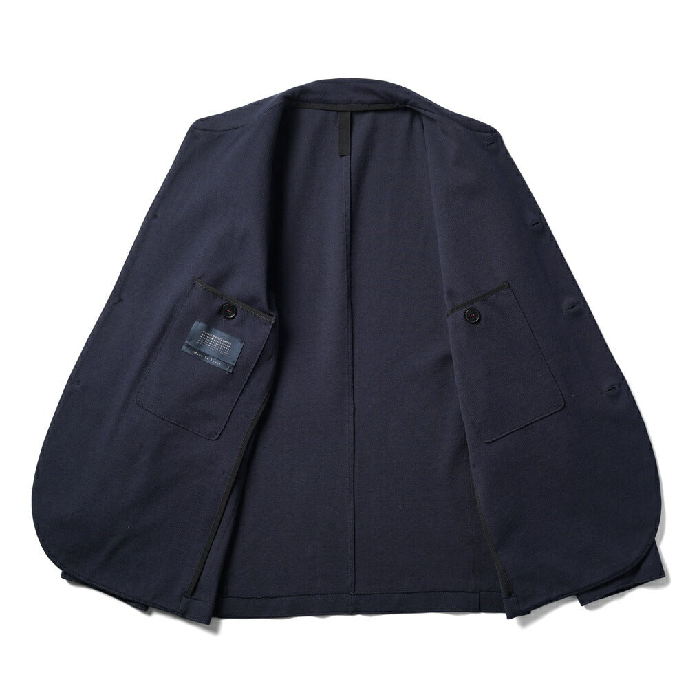 ハリスワーフロンドン HARRIS WHARF LONDON C9427PBR マオカラージャケット ネールジャケット 25春夏 ネイビー カーキグリーン コットン カジュアル モード シンプル メンズ ジャケット アウター ストレッチ インポート イタリア イギリス