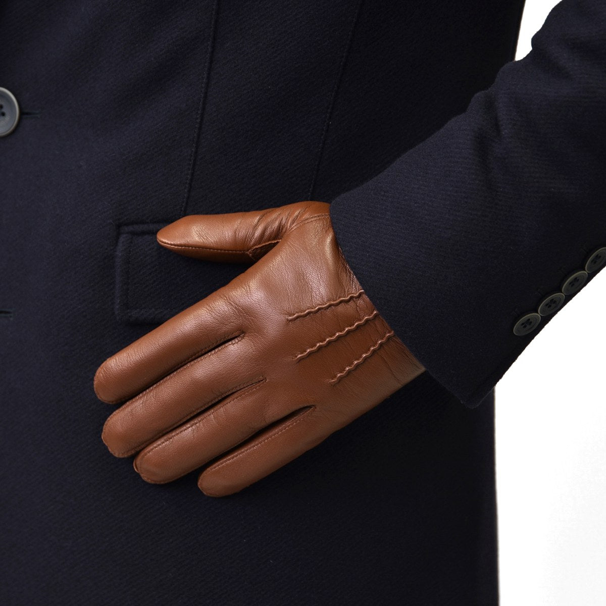 グローブス GLOVES 手袋 レザー グローブ CA060L ブラック ネイビー ブラウン アイボリー オレンジ【ゆうパケット対応】 革 レザー メンズ ブランド 防寒 冬小物 プレゼント