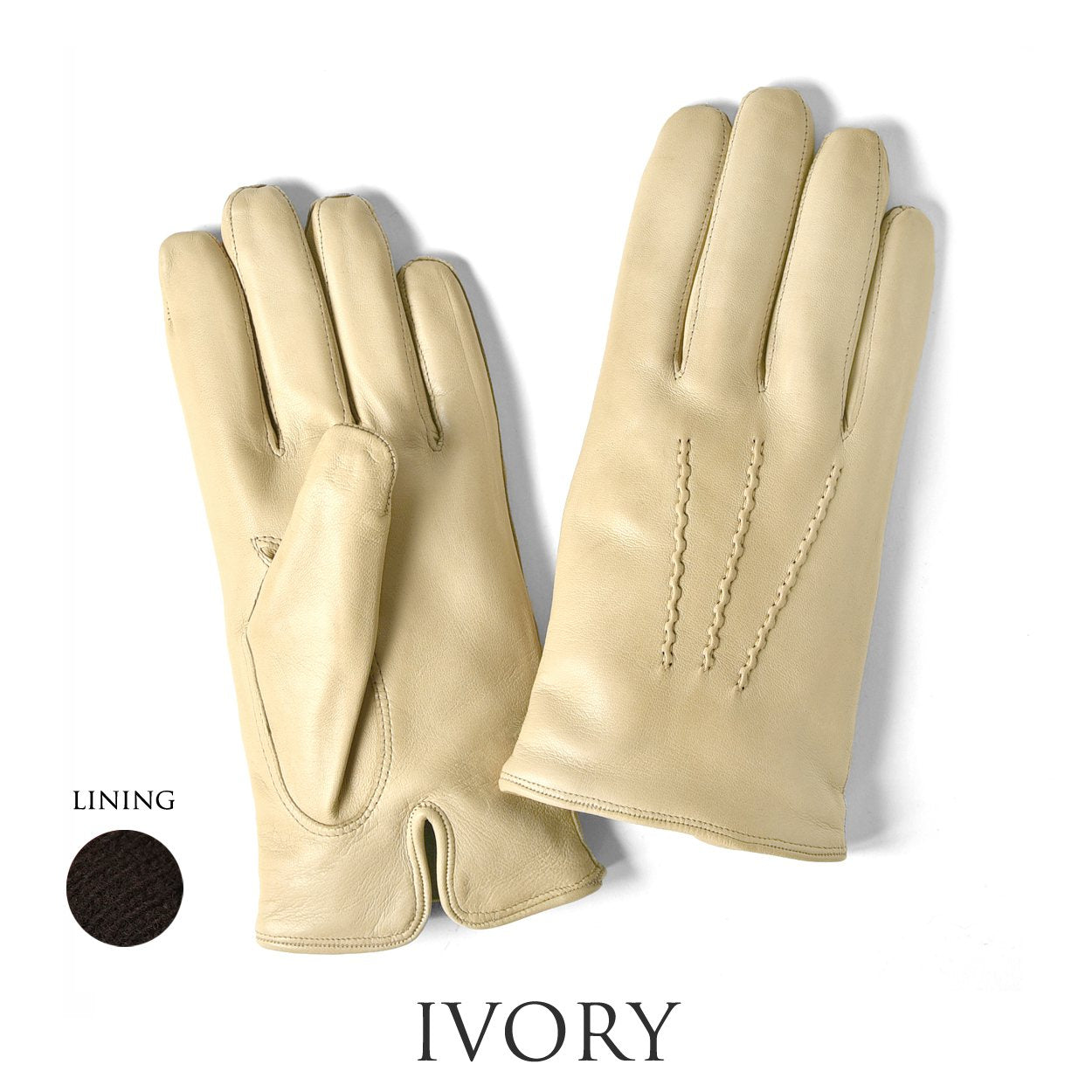 グローブス GLOVES 手袋 レザー グローブ CA060L ブラック ネイビー ブラウン アイボリー オレンジ【ゆうパケット対応】 革 レザー メンズ ブランド 防寒 冬小物 プレゼント