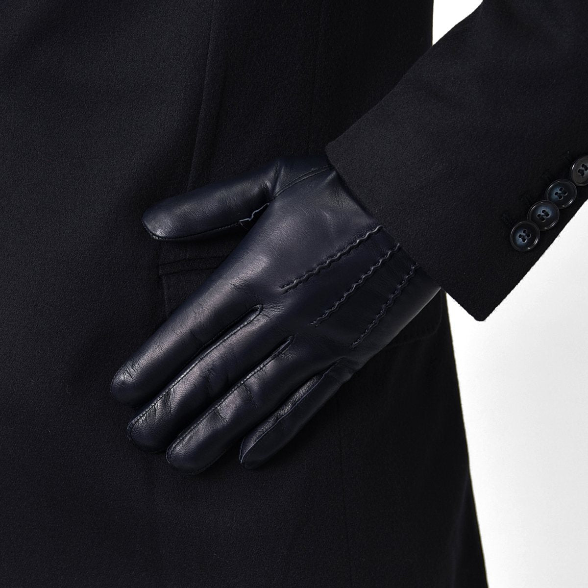 グローブス GLOVES 手袋 レザー グローブ CA060L ブラック ネイビー ブラウン アイボリー オレンジ【ゆうパケット対応】 革 レザー メンズ ブランド 防寒 冬小物 プレゼント