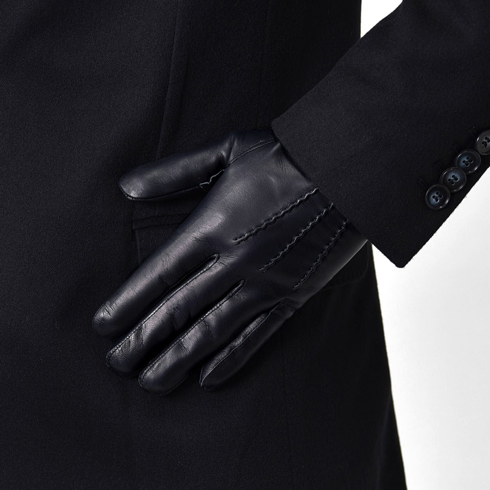 グローブス GLOVES 手袋 レザー グローブ スマホ対応 CA060LSP ブラック ダークブラウン ネイビー タッチパネル【ゆうパケット対応】 革 レザー メンズ ブランド 防寒 スマートフォン対応 スマホ 冬小物 プレゼント