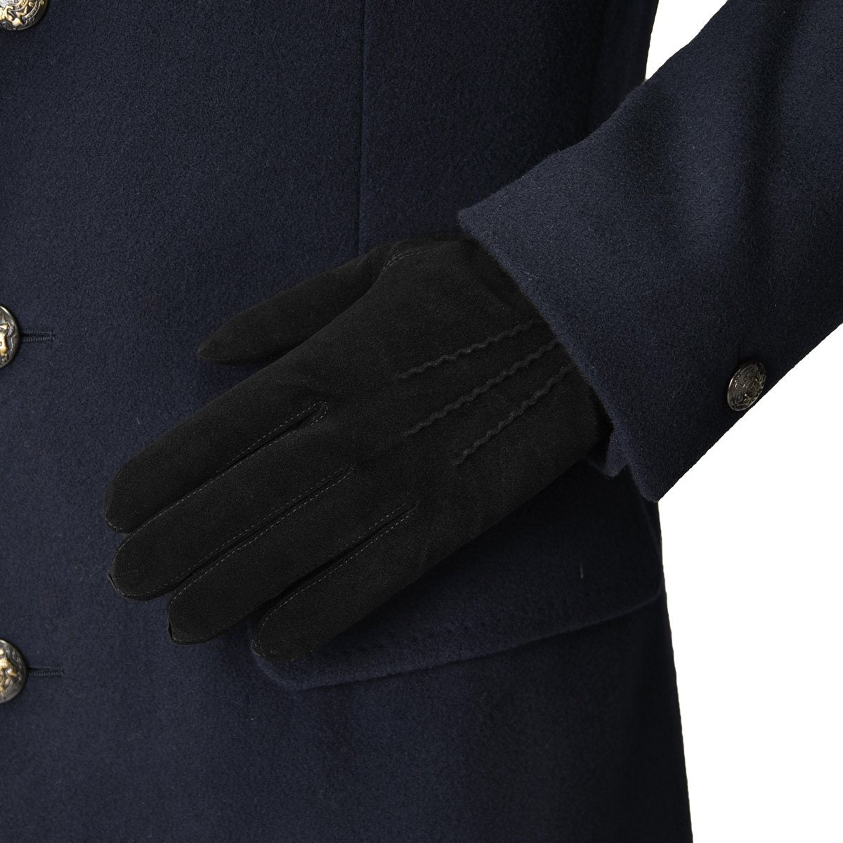 グローブス GLOVES 手袋 スエード グローブ CA060S ブラック ダークブルー ココア ブラウン【ゆうパケット対応】 革 レザー メンズ ブランド 防寒 冬小物 プレゼント