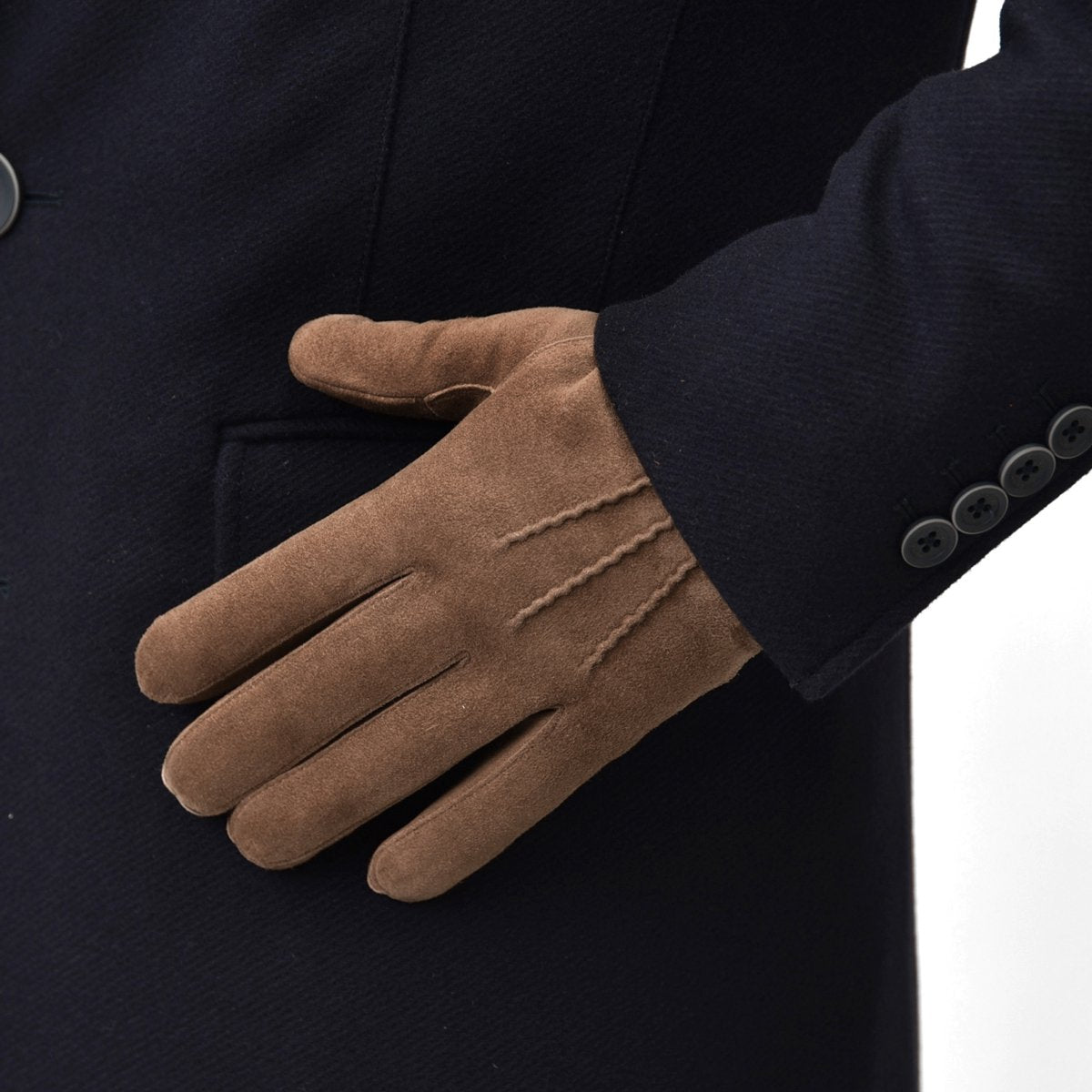 グローブス GLOVES 手袋 スエード グローブ CA060S ブラック ダークブルー ココア ブラウン【ゆうパケット対応】 革 レザー メンズ ブランド 防寒 冬小物 プレゼント