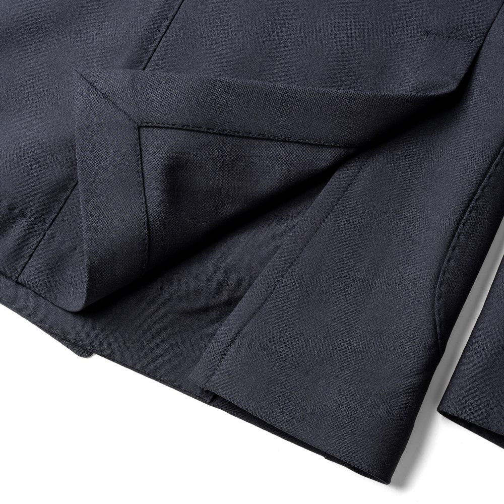 ブレラス BRERAS ジャケット ダブルブレスト ネイビー CASERTA-ATP1 24AW 24秋冬 ダブル テーラードジャケット ウールタフタ ウール メンズ ビジネス ブランド アンフィニッシュ 6ボタン サイドベンツ 高級 クラシコ イタリア