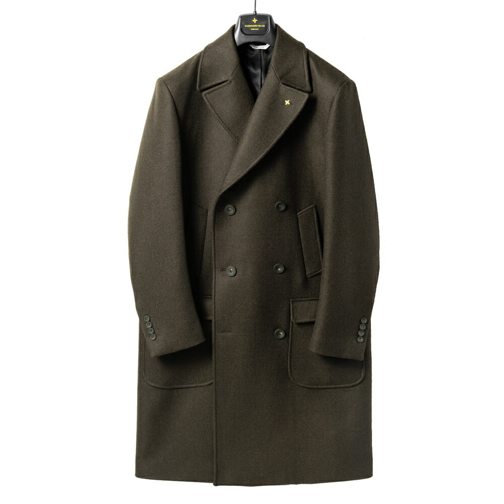 アレッサンドロジレス ALESSANDRO GILLES CD37 3643 ダブルブレストコート