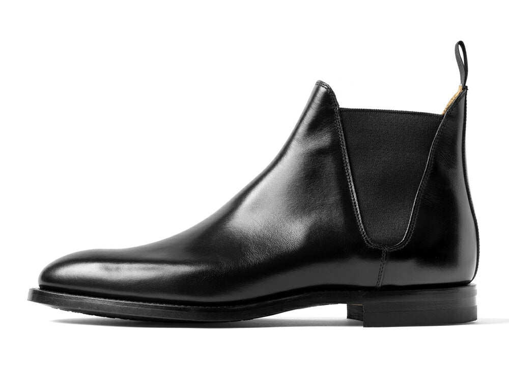クロケット＆ジョーンズ CROCKETT&JONES サイドゴアブーツ CHELSEA-8 カーフ ブラック BLACK LAST341 E メンズ ブーツ 本革 ビジネス イタリア サイドゴア 黒 ブラウン ショートブーツ ブランド