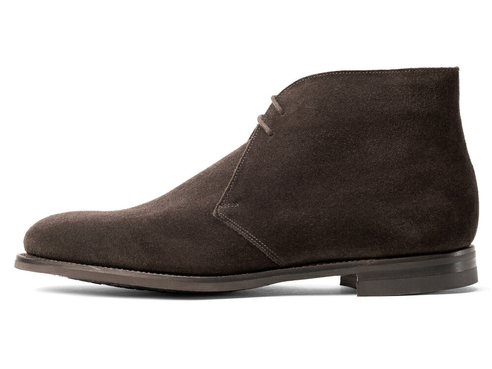クロケット＆ジョーンズ CROCKETT&JONES チャッカブーツ UPTON スエード ダークブラウン Dark Oak Suede LAST379 E メンズ ブーツ 本革 ビジネス イタリア チャッカ 茶 ブラウン ショートブーツ ブランド