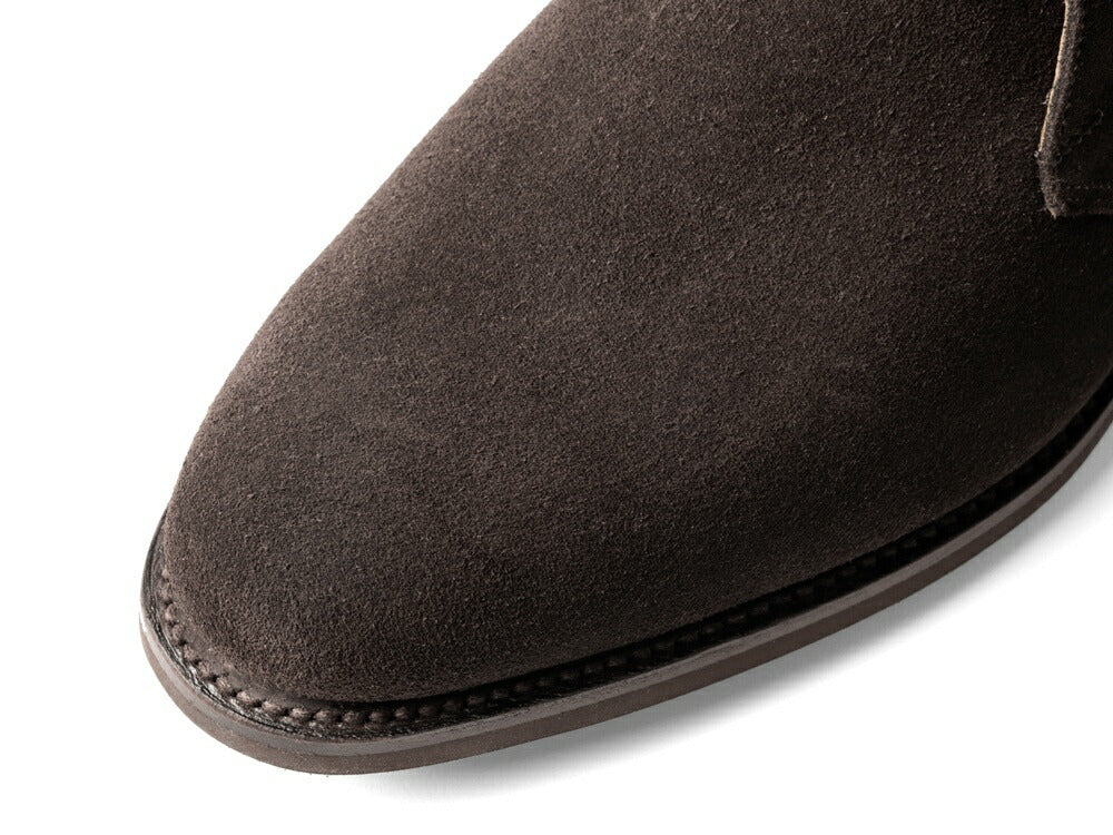 クロケット＆ジョーンズ CROCKETT&JONES チャッカブーツ UPTON スエード ダークブラウン Dark Oak Suede LAST379 E メンズ ブーツ 本革 ビジネス イタリア チャッカ 茶 ブラウン ショートブーツ ブランド