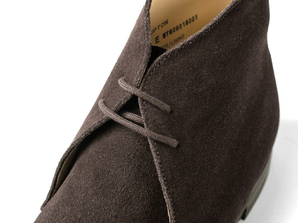 クロケット＆ジョーンズ CROCKETT&JONES チャッカブーツ UPTON スエード ダークブラウン Dark Oak Suede LAST379 E メンズ ブーツ 本革 ビジネス イタリア チャッカ 茶 ブラウン ショートブーツ ブランド