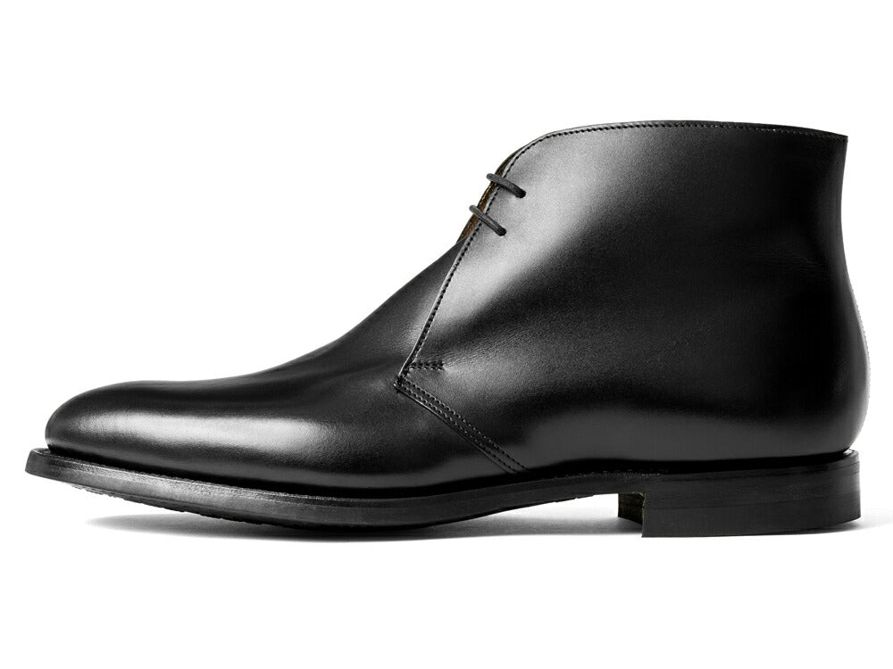 クロケット＆ジョーンズ CROCKETT&JONES チャッカブーツ UPTON カーフレザー ブラック BLACK  LAST379 E メンズ ブーツ 本革 ビジネス イギリスチャッカ 黒 ブラック ショートブーツ ブランド