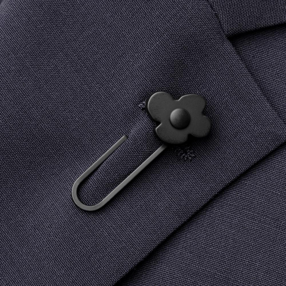 ラルディーニ LARDINI ラペルピン CNFLWPIN CNC323 CN324 CN326 ブートニエール 2025 ブラック ゴールド ピン メタルピン アクセサリー ブートニエ メンズ 男性 ブランド 花形 フラワー かわいい 男女兼用 イタリア プレゼント ギフト