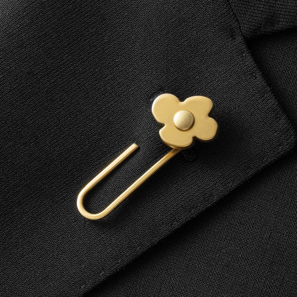 ラルディーニ LARDINI ラペルピン CNFLWPIN CNC323 CN324 CN326 ブートニエール 2025 ブラック ゴールド ピン メタルピン アクセサリー ブートニエ メンズ 男性 ブランド 花形 フラワー かわいい 男女兼用 イタリア プレゼント ギフト