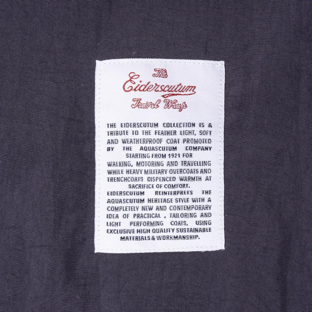 エイダースキュータム EIDERSCUTUM ステンカラーコート COATM BE06S P105 バルカラーコート スプリングコート ナイロン パッカブル 25SS 春夏 アクアスキュータム メンズ ライトアウター 軽量 イタリア 英国 イギリス アウター インポート ロイヤルロウ ROYAL ROW