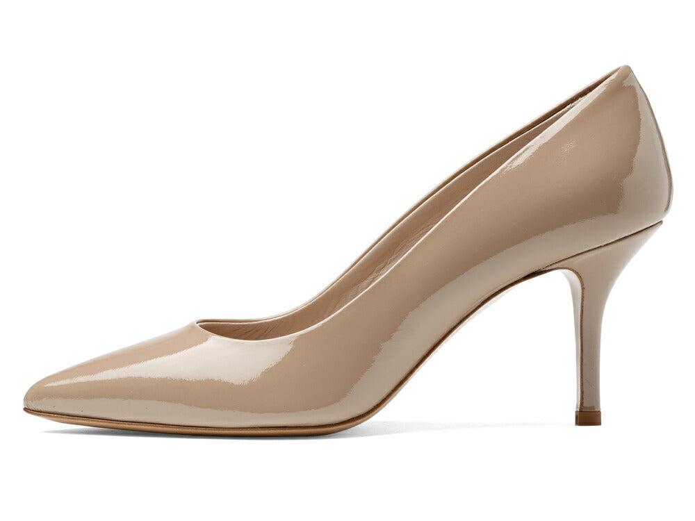 コルソローマ 9 CORSO ROMA 9 パンプス 127 エナメル BEIGE ベージュ コルソローマノーベ ポインテッドトゥパンプス ポインテッドトゥ ハイヒール 長時間 疲れない 低反発 フォーマル 結婚式 通勤 エナメルパンプス ポインテッドパンプス