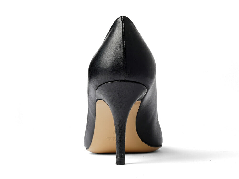 コルソローマ 9 CORSO ROMA 9 パンプス 127 レザー ブラック コルソローマノーベ ポインテッドトゥパンプス ポインテッドトゥ ハイヒール 長時間 疲れない 低反発 フォーマル 結婚式 通勤 レザーパンプス ポインテッドパンプス ハイヒールパンプス