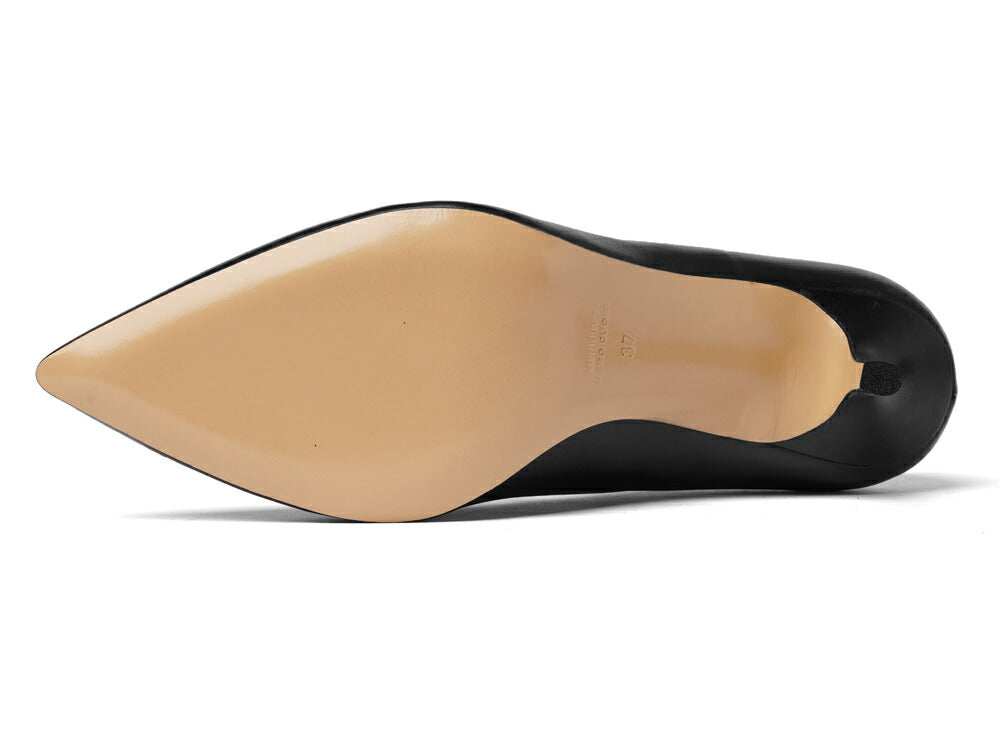 コルソローマ 9 CORSO ROMA 9 パンプス 127 レザー ブラック コルソローマノーベ ポインテッドトゥパンプス ポインテッドトゥ ハイヒール 長時間 疲れない 低反発 フォーマル 結婚式 通勤 レザーパンプス ポインテッドパンプス ハイヒールパンプス