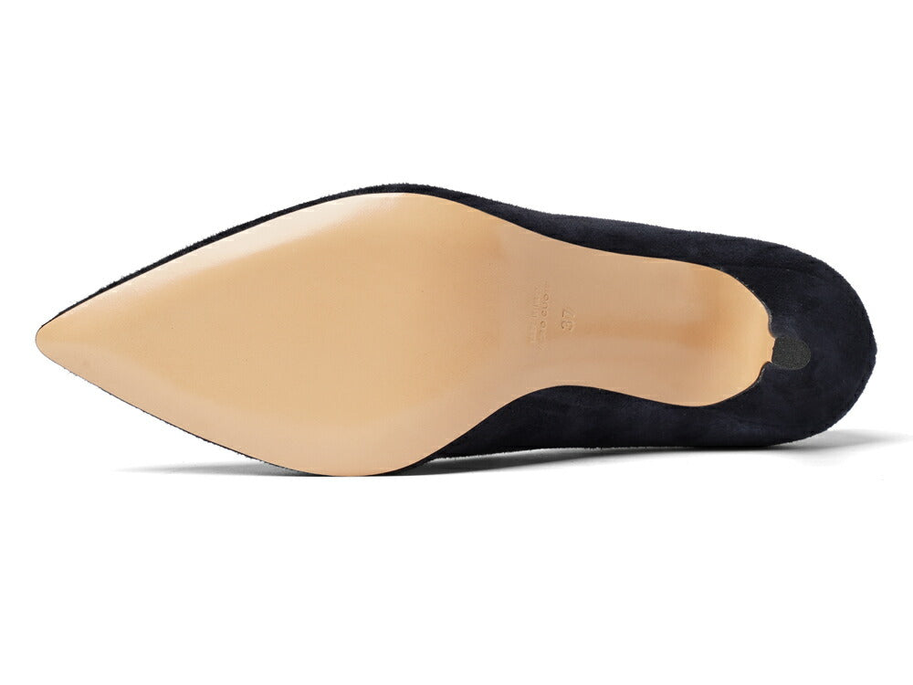 コルソローマ 9 CORSO ROMA 9 パンプス 127 スエード BLU ネイビー コルソローマノーベ ポインテッドトゥパンプス ポインテッドトゥ ハイヒール 長時間 疲れない 低反発 フォーマル 結婚式 通勤 スエードパンプス ポインテッドパンプス