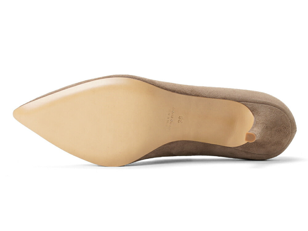 コルソローマ 9 CORSO ROMA 9 パンプス 127 スエード  グレージュ TORTORA ベージュ コルソローマノーベ ポインテッドトゥパンプス ポインテッドトゥ ハイヒール 長時間 疲れない 低反発 フォーマル 結婚式 通勤 スエードパンプス ポインテッドパンプス