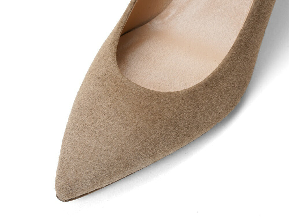 コルソローマ 9 CORSO ROMA 9 パンプス 127 スエード  グレージュ TORTORA ベージュ コルソローマノーベ ポインテッドトゥパンプス ポインテッドトゥ ハイヒール 長時間 疲れない 低反発 フォーマル 結婚式 通勤 スエードパンプス ポインテッドパンプス