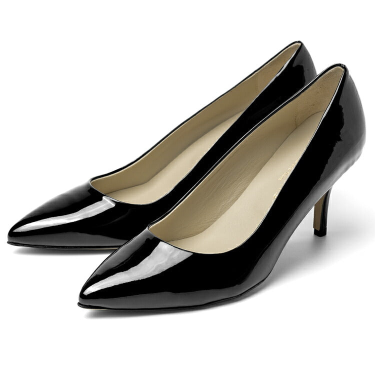 コルソローマ 9 CORSO ROMA 9 パンプス NOEMI500 エナメル NERO ブラック VERNICE コルソローマノーベ BLACK ポインテッドトゥパンプス ポインテッドトゥ ハイヒール 長時間 疲れない 低反発 フォーマル 結婚式 エナメルパンプス ポインテッドパンプス ブランド靴