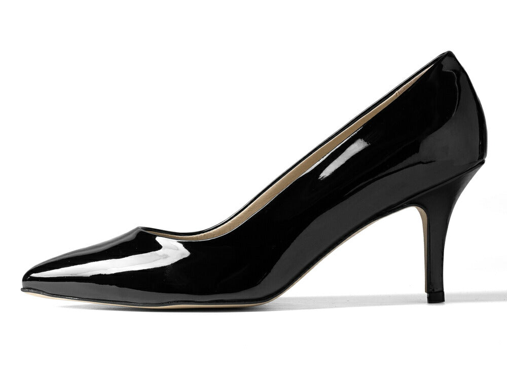 コルソローマ 9 CORSO ROMA 9 パンプス NOEMI500 エナメル NERO ブラック VERNICE コルソローマノーベ BLACK ポインテッドトゥパンプス ポインテッドトゥ ハイヒール 長時間 疲れない 低反発 フォーマル 結婚式 エナメルパンプス ポインテッドパンプス ブランド靴