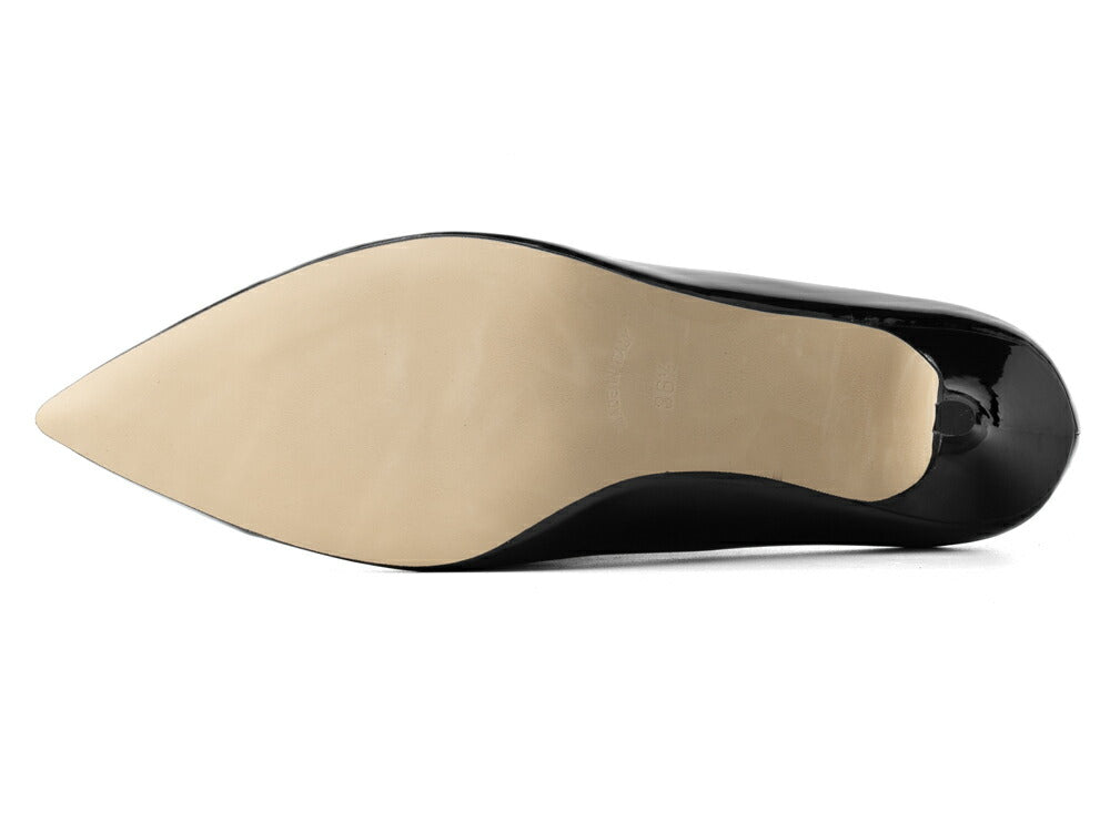 コルソローマ 9 CORSO ROMA 9 パンプス NOEMI500 エナメル NERO ブラック VERNICE コルソローマノーベ BLACK ポインテッドトゥパンプス ポインテッドトゥ ハイヒール 長時間 疲れない 低反発 フォーマル 結婚式 エナメルパンプス ポインテッドパンプス ブランド靴