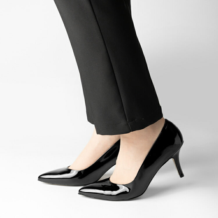 コルソローマ 9 CORSO ROMA 9 パンプス NOEMI500 エナメル NERO ブラック VERNICE コルソローマノーベ BLACK ポインテッドトゥパンプス ポインテッドトゥ ハイヒール 長時間 疲れない 低反発 フォーマル 結婚式 エナメルパンプス ポインテッドパンプス ブランド靴