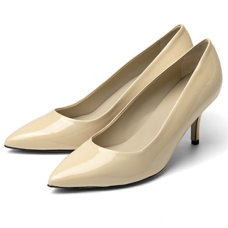 コルソローマ 9 CORSO ROMA 9 パンプス NOEMI500 エナメル SABBIA ベージュ VERNICE コルソローマノーベ BEIGE ポインテッドトゥパンプス ポインテッドトゥ ハイヒール 長時間 疲れない 低反発 フォーマル 結婚式 エナメルパンプス ポインテッドパンプス ブランド靴
