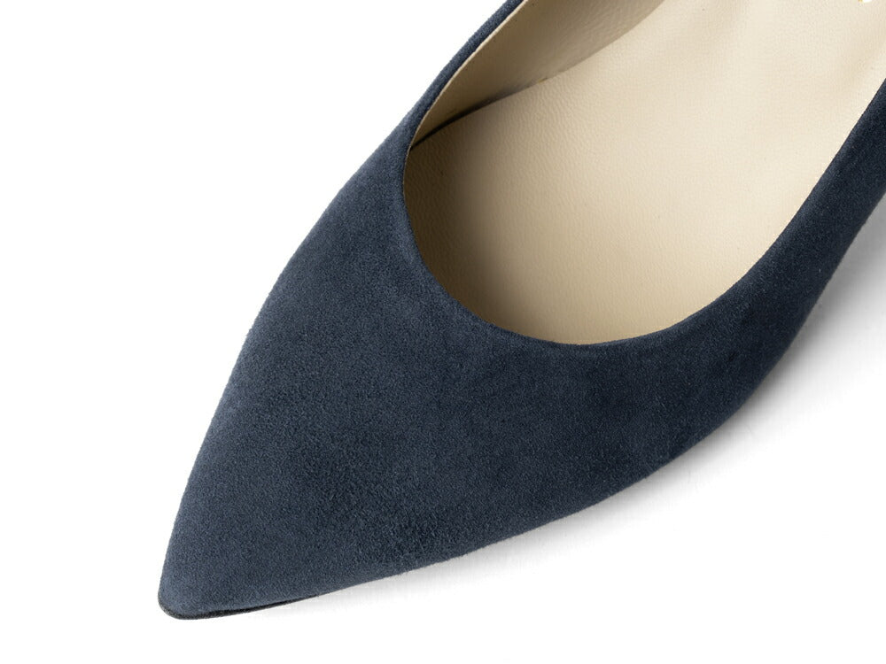 コルソローマ 9 CORSO ROMA 9 パンプス NOEMI500 スエード NAVY ネイビー CAMOSCIO コルソローマノーベ ポインテッドトゥパンプス ポインテッドトゥ ハイヒール 長時間 疲れない 低反発 フォーマル 結婚式 スエードパンプス ポインテッドパンプス ブランド靴