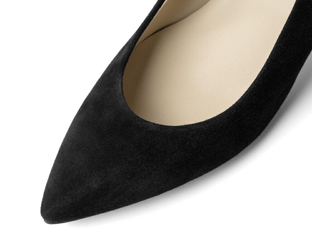 コルソローマ 9 CORSO ROMA 9 パンプス NOEMI500 スエード NERO ブラック CAMOSCIO コルソローマノーベ BLACK ポインテッドトゥパンプス ポインテッドトゥ ハイヒール 長時間 疲れない 低反発 フォーマル 結婚式 スエードパンプス ポインテッドパンプス ブランド靴