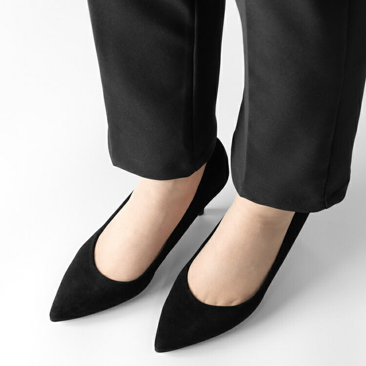 コルソローマ 9 CORSO ROMA 9 パンプス NOEMI500 スエード NERO ブラック CAMOSCIO コルソローマノーベ BLACK ポインテッドトゥパンプス ポインテッドトゥ ハイヒール 長時間 疲れない 低反発 フォーマル 結婚式 スエードパンプス ポインテッドパンプス ブランド靴