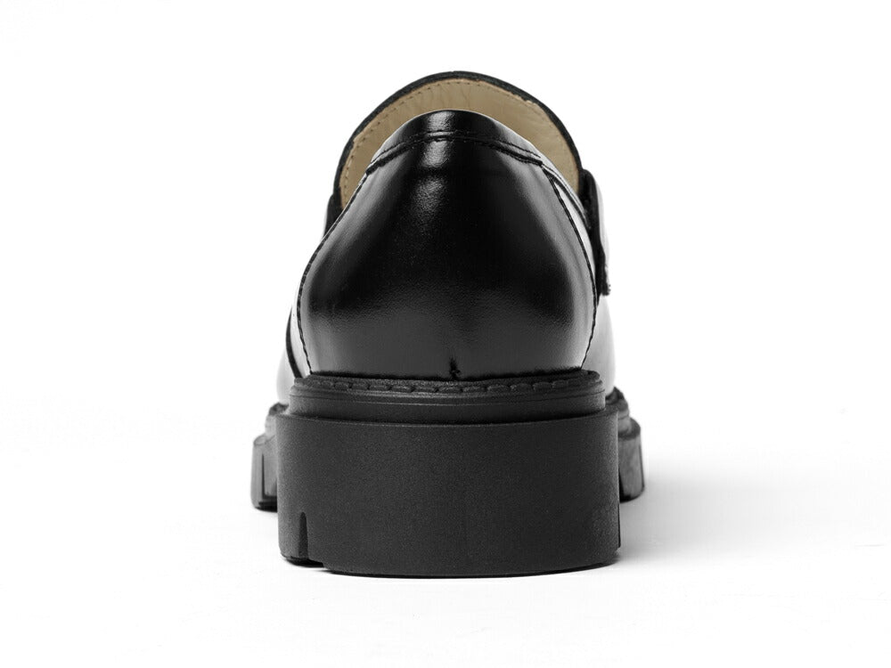 コルソローマ 9 CORSO ROMA 9 ビットローファー 厚底 OLGA2623 レザー NERO ブラック NAPPA コルソローマノーベ BLACK ビット ローファー 厚底ソール トラックソール タンクソール レディース シンプル 大人 本革 レザーシューズ 歩きやすい 厚底ローファー