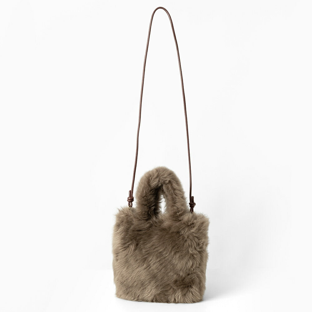 LISA CONTE リサコンテ CRISTALLINA ファーバッグ ムートン