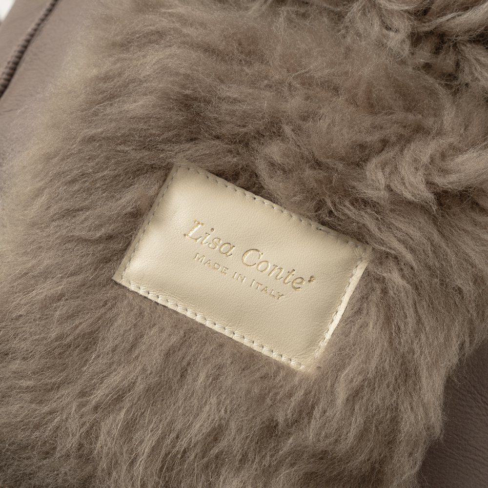 LISA CONTE リサコンテ CRISTALLINA ファーバッグ ムートン