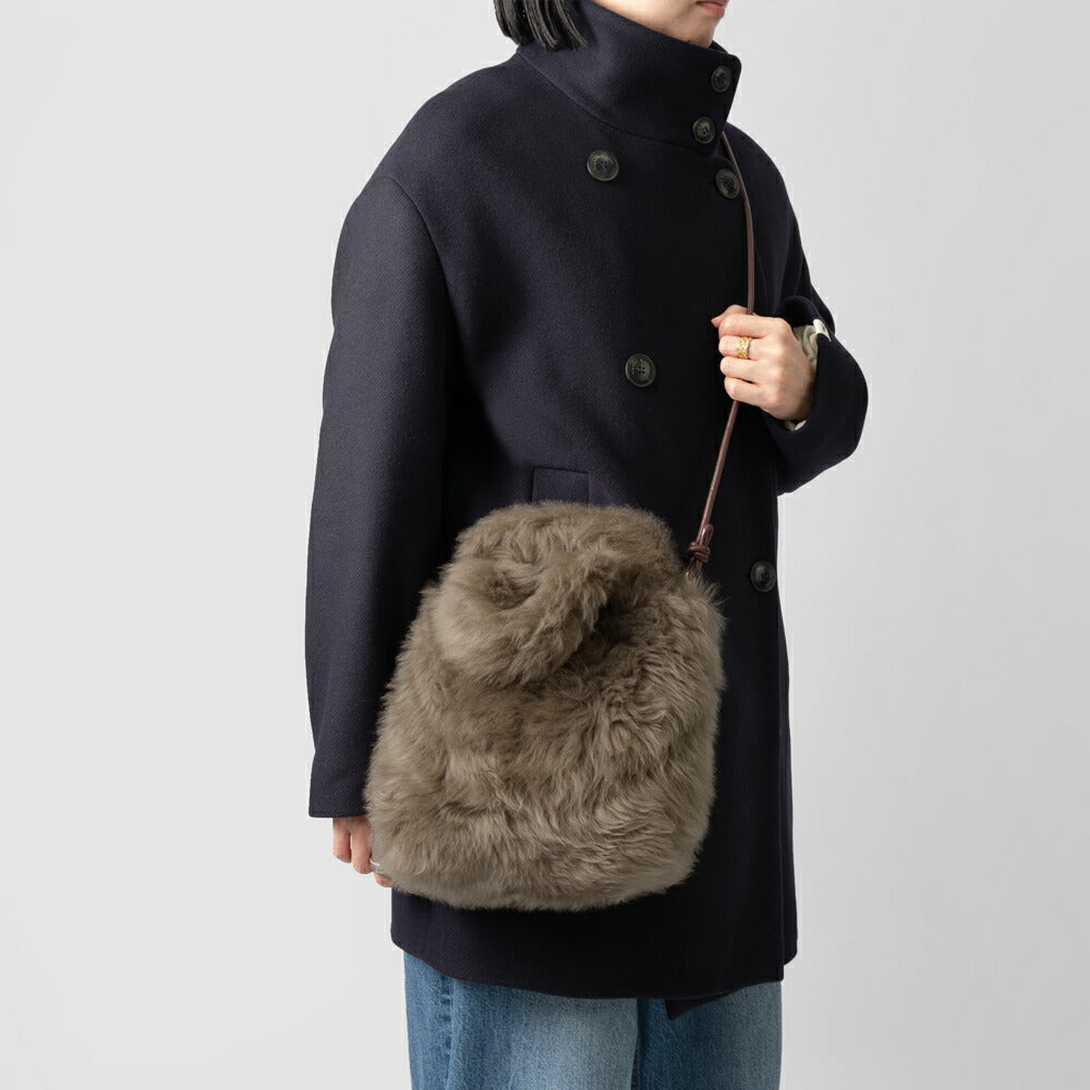 LISA CONTE リサコンテ CRISTALLINA ファーバッグ ムートン