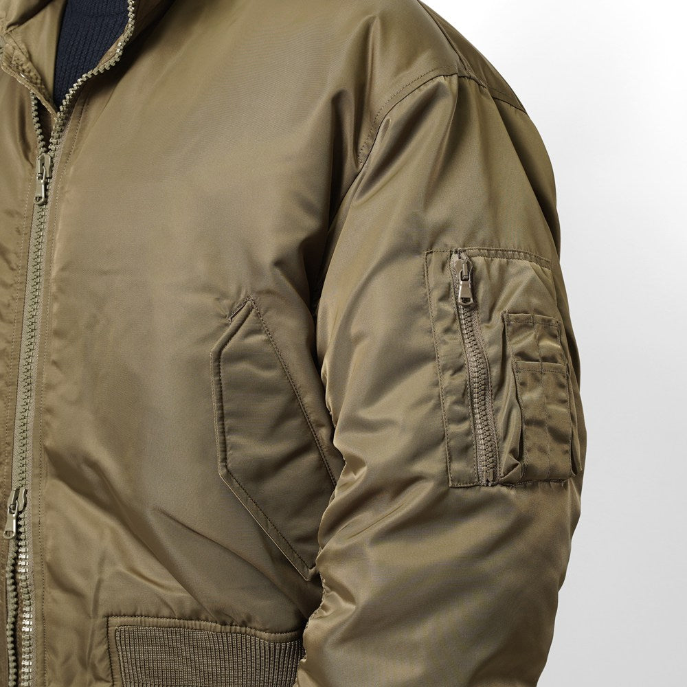 クオ COOR ミリタリー パファー ジャケット ブラック 黒 カーキ STAND COLLOR NECK PUFFER JACKET CXE4JP03V 中綿 ダウン メンズ メンズダウン ブルゾン ショート メンズブルゾン メンズアウター シンプル ブランド 韓国