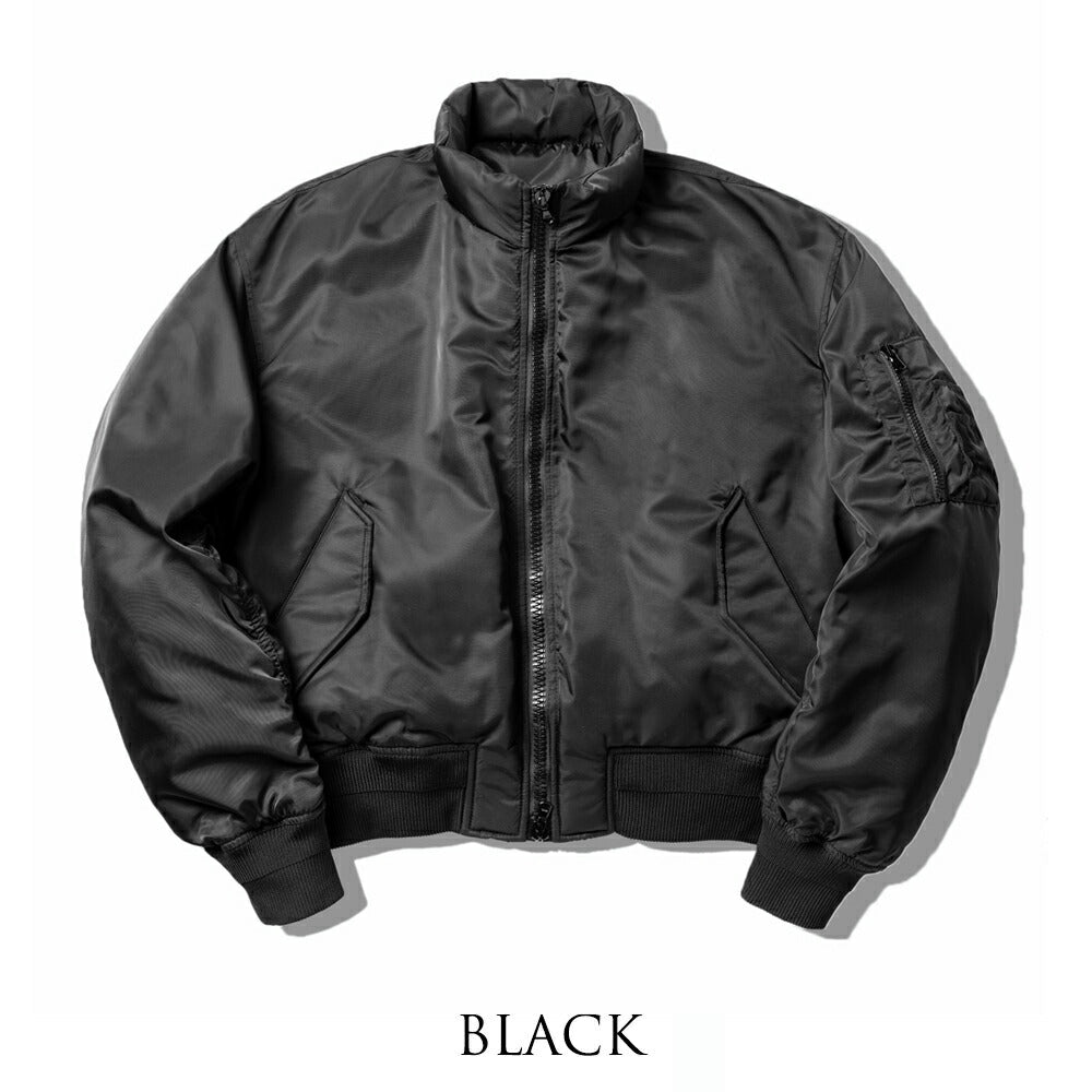 クオ COOR ミリタリー パファー ジャケット ブラック 黒 カーキ STAND COLLOR NECK PUFFER JACKET CXE4JP03V 中綿 ダウン メンズ メンズダウン ブルゾン ショート メンズブルゾン メンズアウター シンプル ブランド 韓国