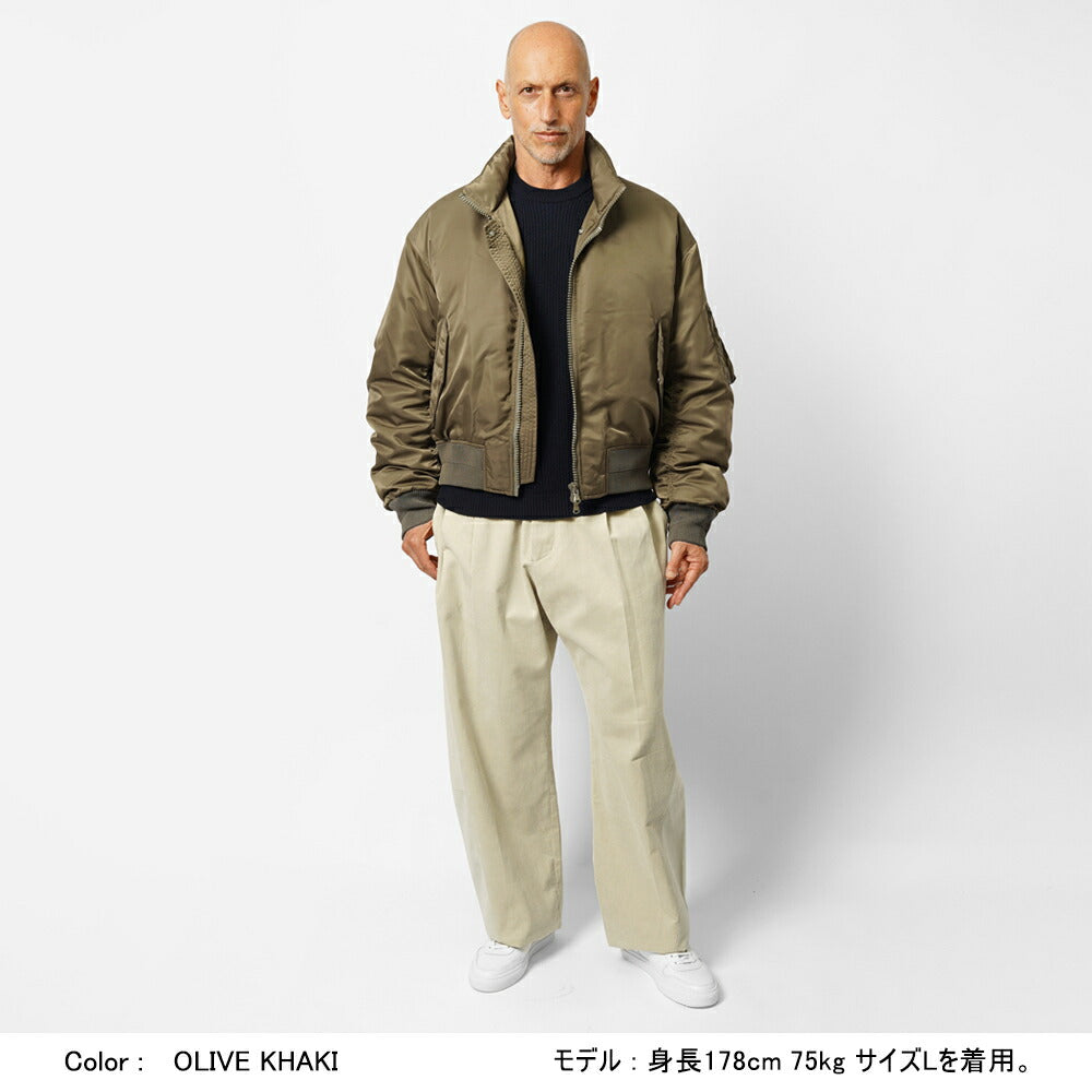 クオ COOR ミリタリー パファー ジャケット ブラック 黒 カーキ STAND COLLOR NECK PUFFER JACKET CXE4JP03V 中綿 ダウン メンズ メンズダウン ブルゾン ショート メンズブルゾン メンズアウター シンプル ブランド 韓国