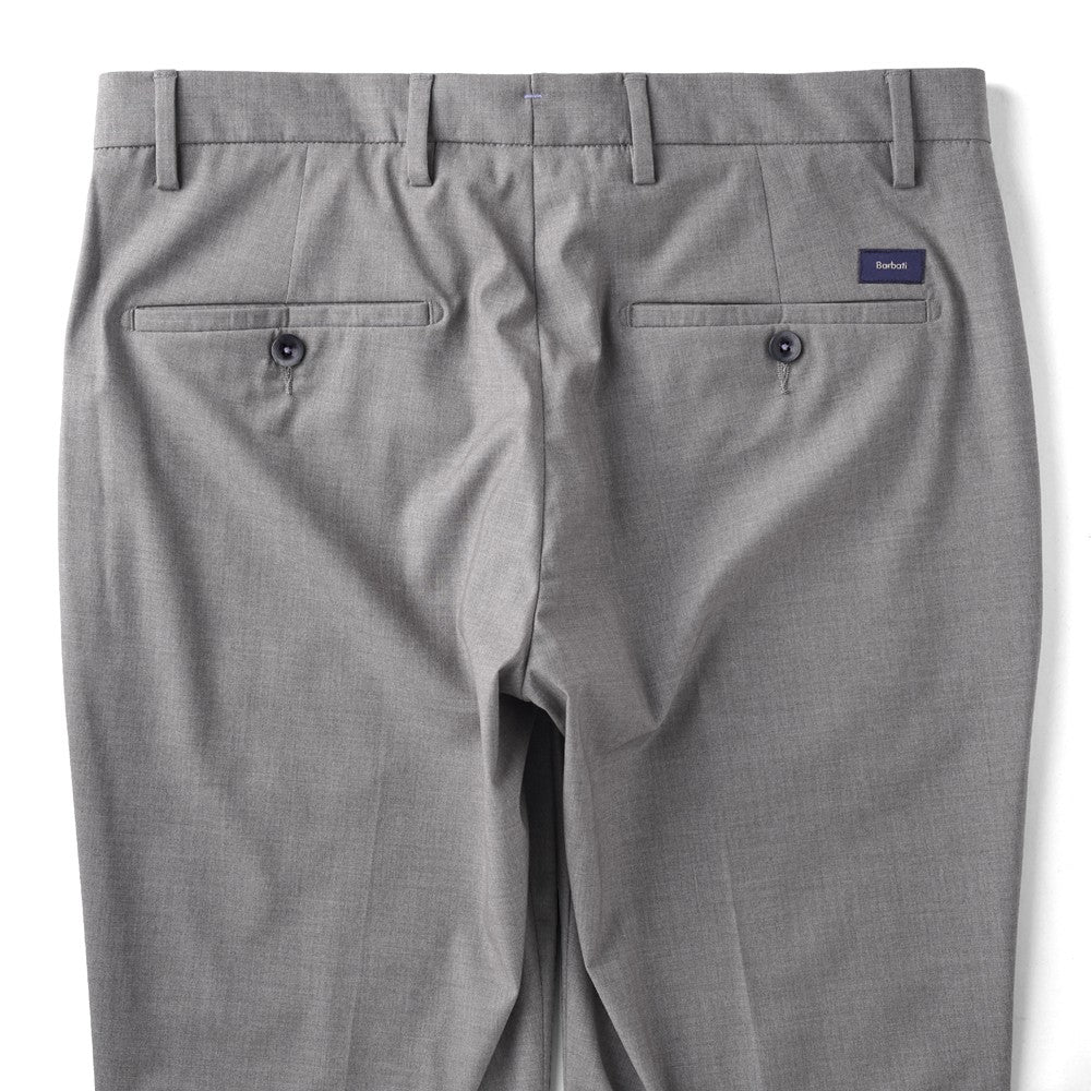 バルバッティ BARBATI スラックス ノープリーツ スリムパンツ  P-CYRUS 125781 ストレッチ 25春夏 ウール ポリエステル メンズ スラックス テーパードパンツ スリムパンツ メンズ ズボン 紳士ズボン スリム チノパン パンツ グレー ネイビー ブラック