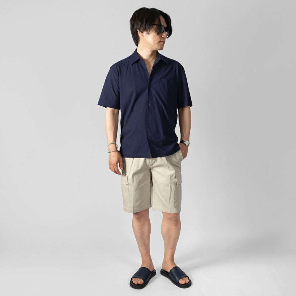 サンダルスファクトリー レザーサンダル スライドサンダル M6887-1 NAVY シボ革 ネイビー 紺 THE SANDALS FACTORY 本革 高級 サンダル メンズ ブランド 革 クッション 履き心地 シンプル カジュアル 男性 高級サンダル ブランドサンダル イタリア