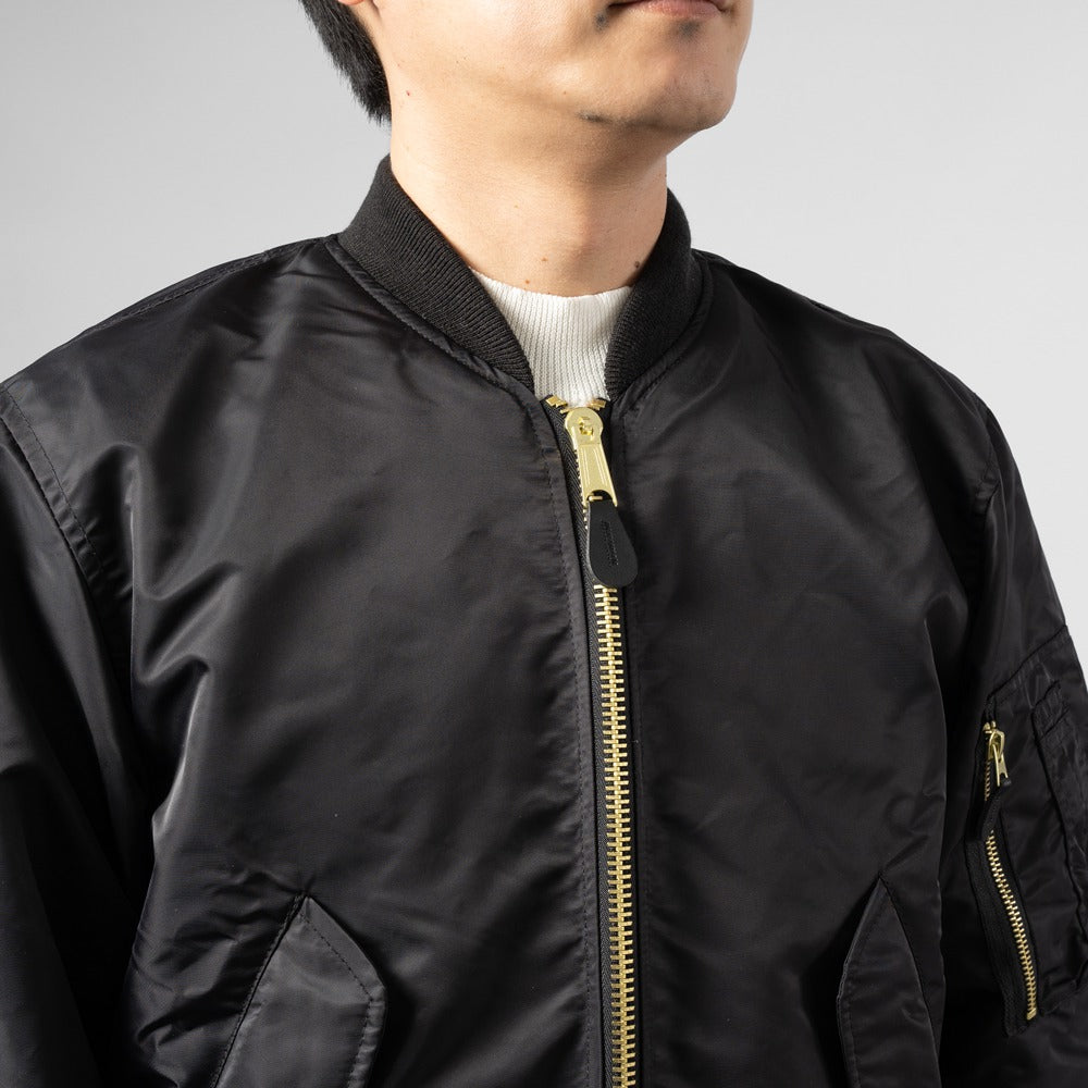 ダクテ DACUTE ボンバージャケット BOMBER メンズ ma-1 ジャケット ブラック グリーン カーキ ブルゾン ライトアウター ミリタリージャケット イタリア エムエーワン ミリタリーアウター ナイロン メンズアウター ナイロン