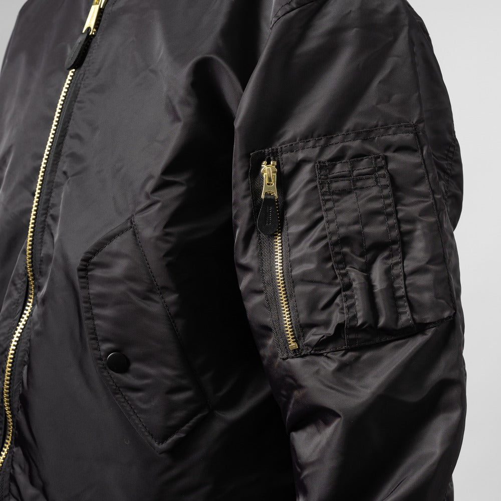 ダクテ DACUTE ボンバージャケット BOMBER メンズ ma-1 ジャケット ブラック グリーン カーキ ブルゾン ライトアウター ミリタリージャケット イタリア エムエーワン ミリタリーアウター ナイロン メンズアウター ナイロン