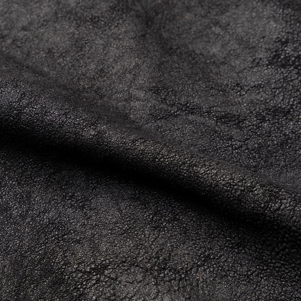 ダクテ DACUTE レザーシャツ ブラスター加工 M2024 本革 シャツジャケット メンズ レザーブルゾン シャツブルゾン ブラック ライトアウター 革ジャケット イタリア ライトアウター レザー アウター ヴィンテージ ダメージ