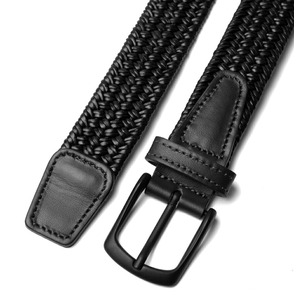 D'AMICO ダミーコ メッシュベルト Andrea D'AMICO アンドレアダミコ レザー ACU2898 ストレッチ レザーベルト ベルト メンズ 伸びるベルト 革ベルト 本革ベルト ブランドベルト ファッションブランド メンズベルト 編み込みベルト 大人 ブラック ブラウン