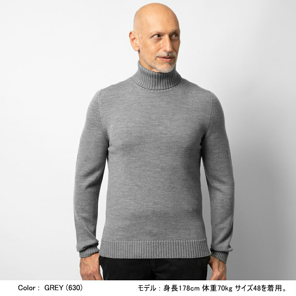 ドルモア DRUMOHR ニット タートルネック ミドルゲージ M104 ウール 100 セーターメンズ ブランド タートルネックセーター メンズ ウールセーター メンズ セーター タートル タートルネックセーターメンズ ブラック ネイビー オフホワイト グレー ワインレッド