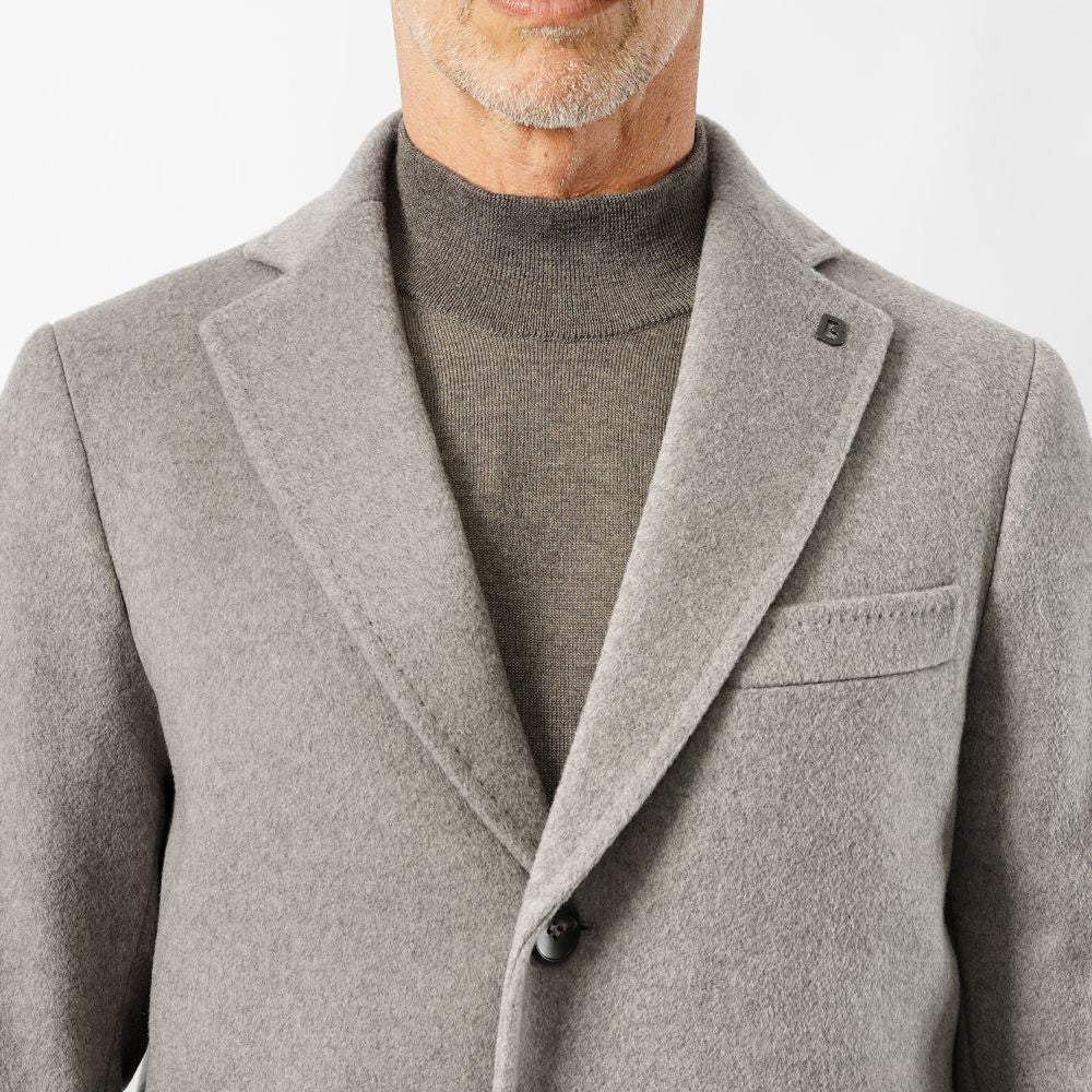 ブレラス BRERAS カシミア チェスターコート シングル DUBLINO-C909 25AW 25秋冬 テーラード コート カシミヤ メンズ ビジネス ブランド アンフィニッシュ センターベンツ 高級 クラシコ イタリア